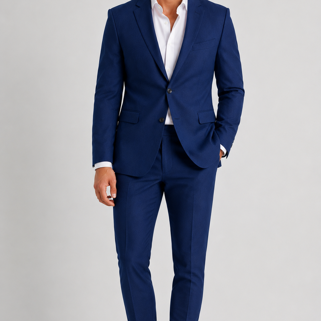 Lniany Komplet Dopasowany krój - Lekki Elegancki