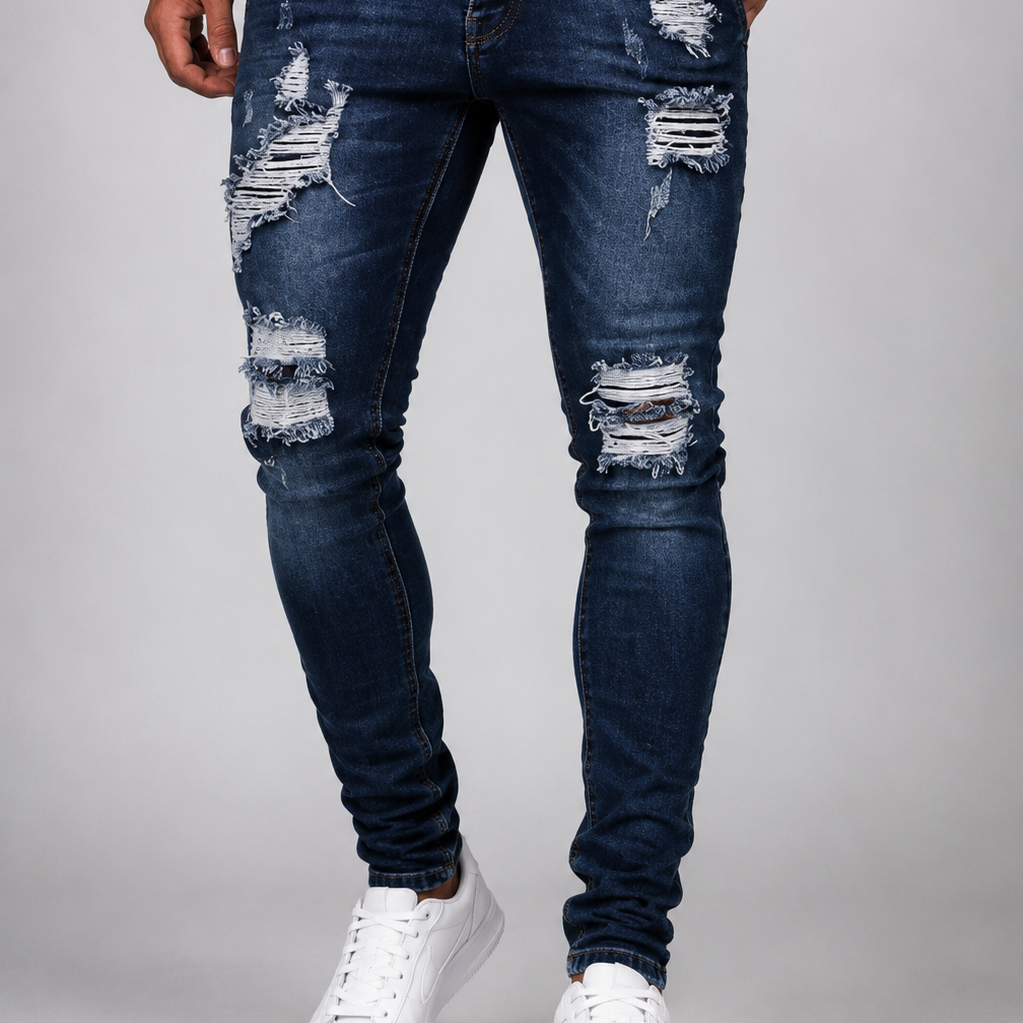 Jeansy Slim Fit – Dopasowany Krój, Pięciokieszeniowy Fason, Na Co Dzień i Wieczór