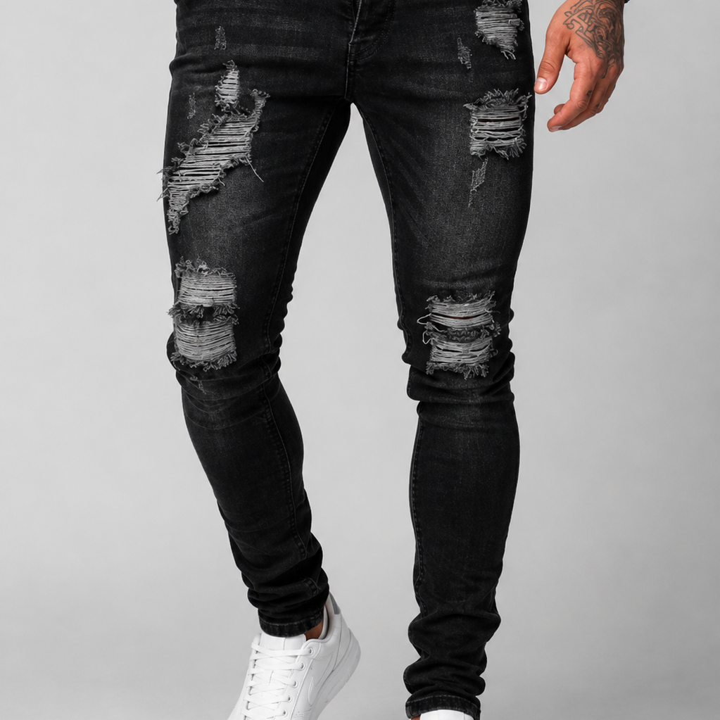 Jeansy Slim Fit – Dopasowany Krój, Pięciokieszeniowy Fason, Na Co Dzień i Wieczór