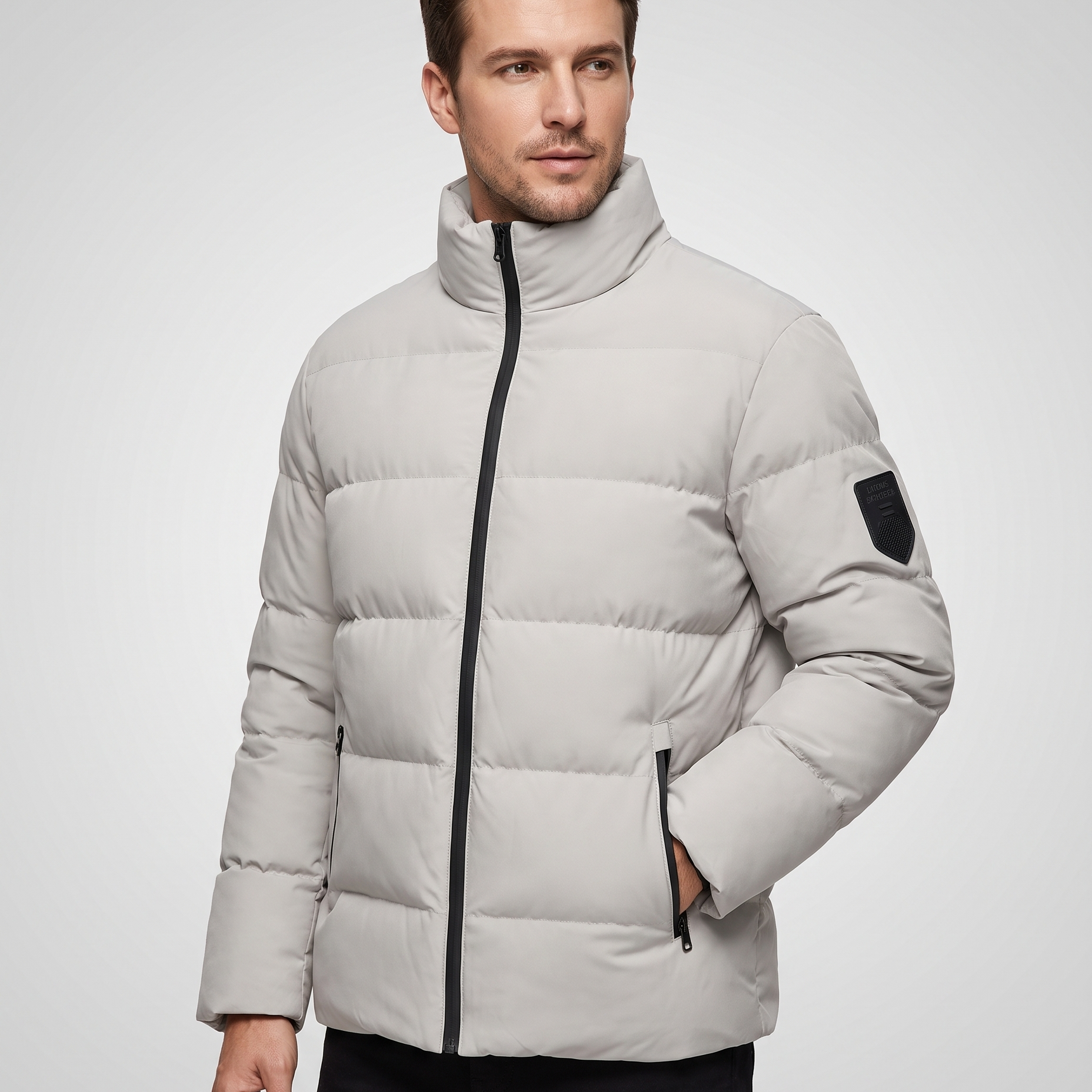 Kurtka zimowa unisex – ocieplana bawełną, grubsza, wygodna, na co dzień