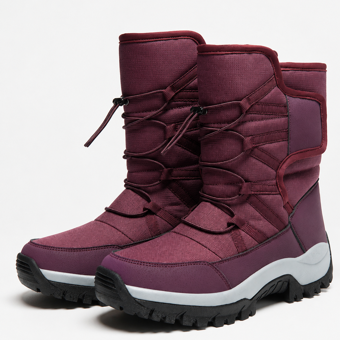 Męskie buty zimowe – wodoodporne, ocieplane pluszem, trekkingowe, outdoorowe