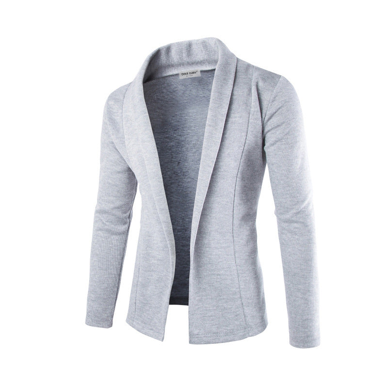 Marynarka Slim Fit z Materiału Elastycznego - Nowoczesna Struktura Eleganckie Codzienne