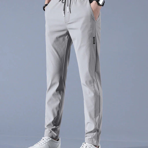 Spodnie Dresowe Slim Fit – Zwężany Krój, Elastyczny Pas, Na Trening i Na Co Dzień