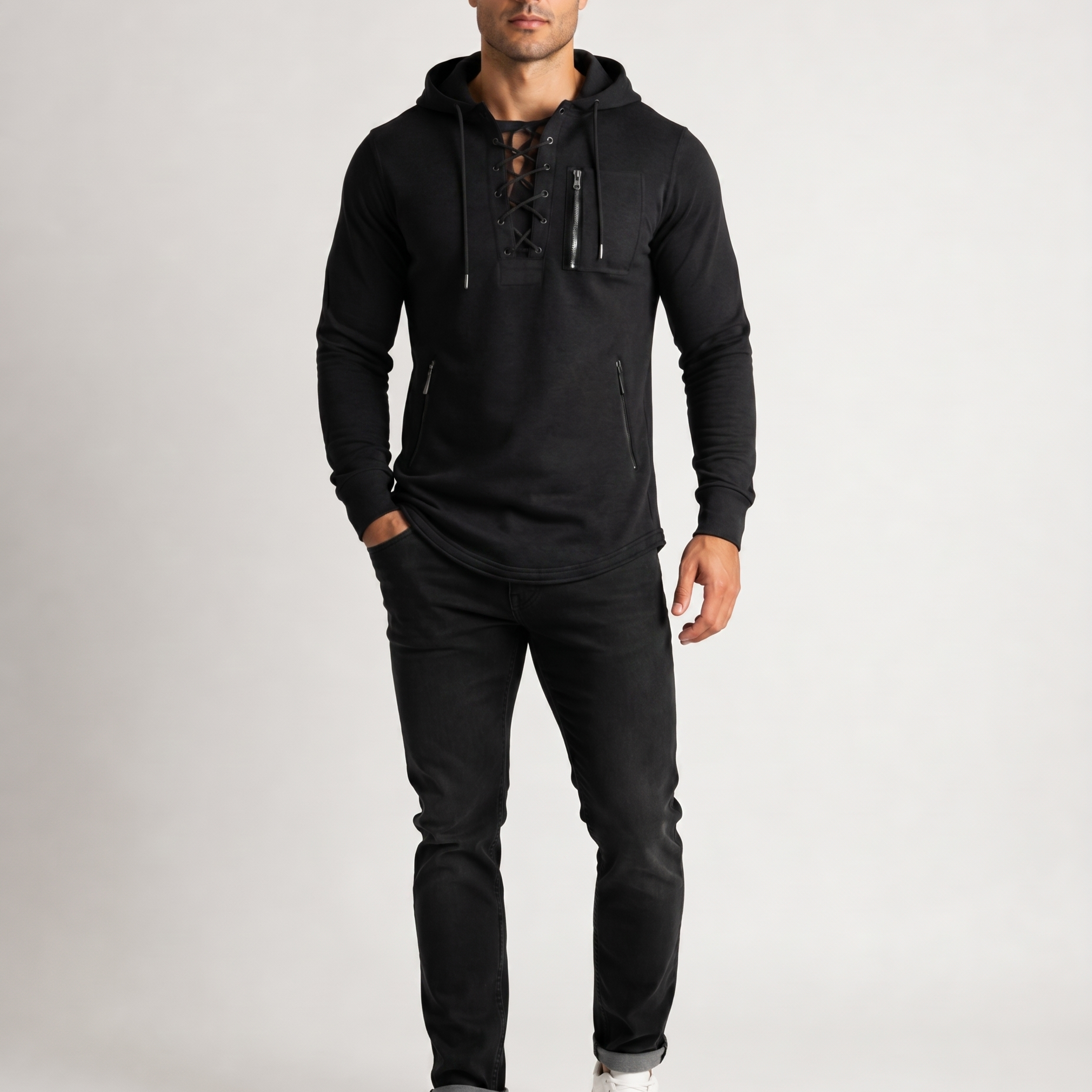 Sweter męski – luźny fason, inspiracje vintage, wygodny casual, zimowa elegancja na co dzień