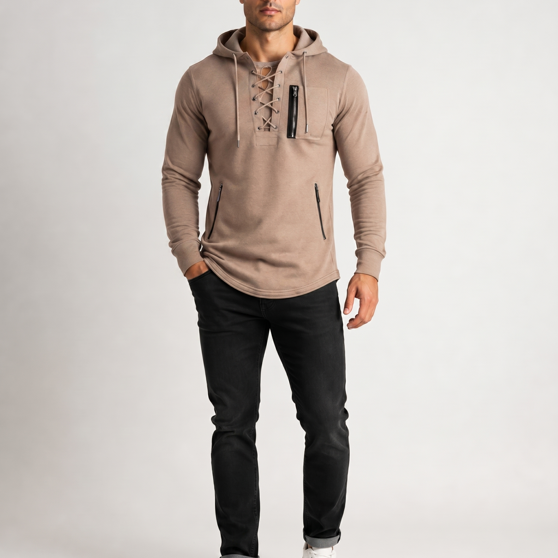 Sweter męski – luźny fason, inspiracje vintage, wygodny casual, zimowa elegancja na co dzień