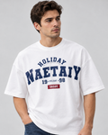 T-shirt – Gładkie wykończenie, luźny krój, swobodne stylizacje