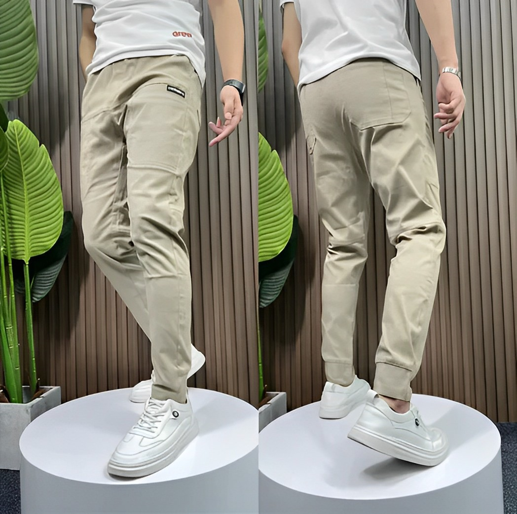 Lech | Spodnie Cargo Slim-Fit Stretch – Lekkie i Funkcjonalne na Co Dzień